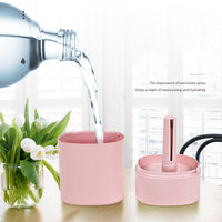 Mini USB Cool Mist Humidifier with LED Light
