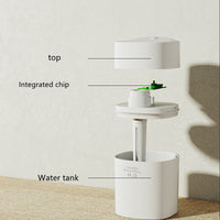 Mini USB Cool Mist Humidifier with LED Light