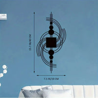 Modern Geometric Metal Wall Art