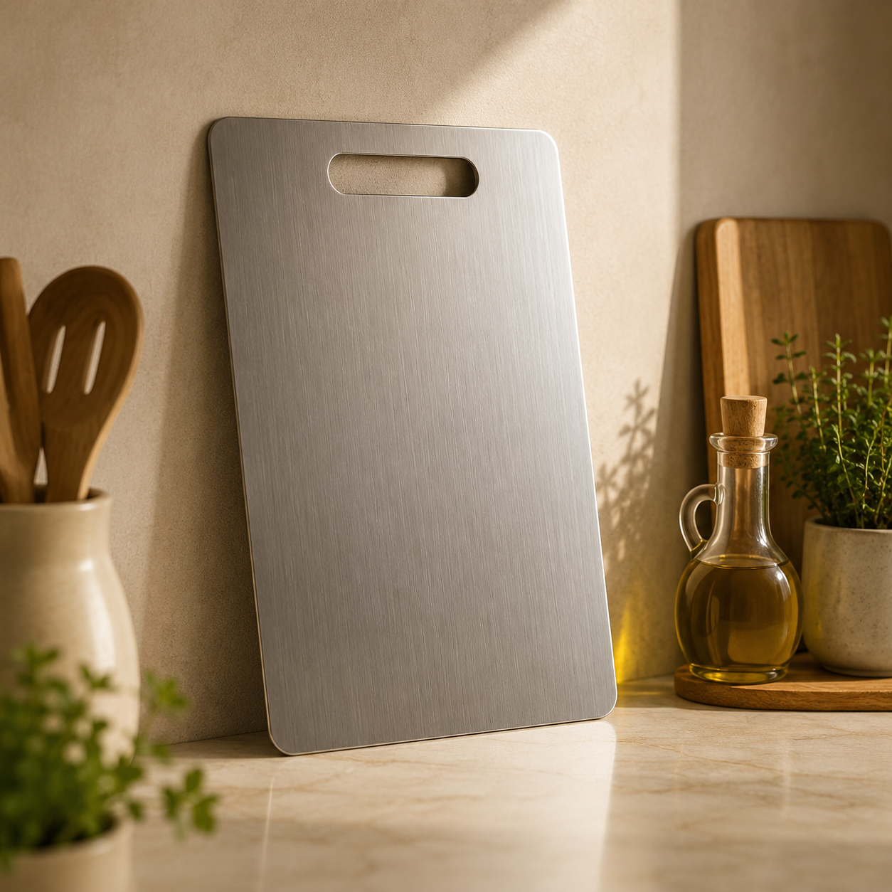 Tabla de Picar de Acero Inoxidable 304